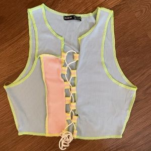 SHEIN multicolored tank top size medium